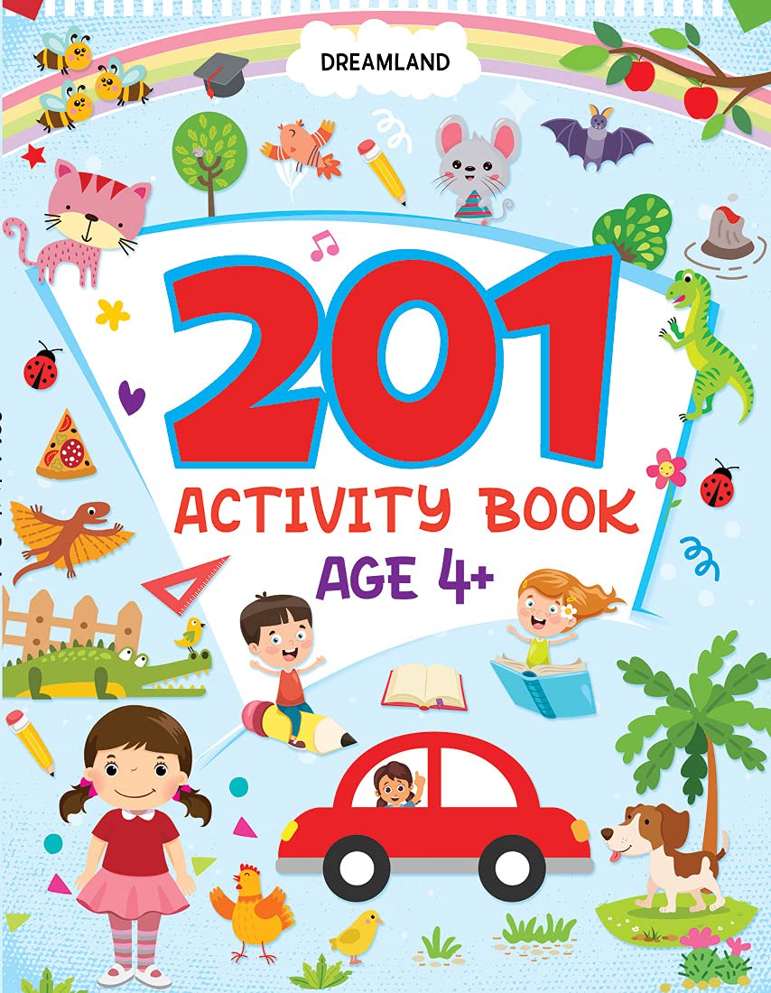 201 Activity Book Age 4+ - littlepuffinChildren's Non - Fiction, Activity BooksDream LandBook Cover: 201 Activity Book Age 4+