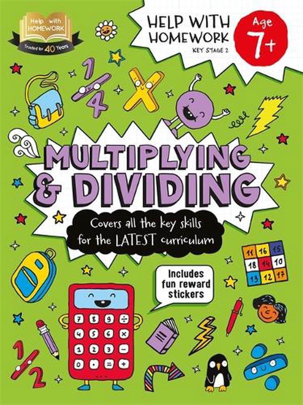 7+ Multiplying & Dividing - littlepuffinkids - non fictionIgloo BooksBook Cover: Multiplying & Dividing (Ages 7+)
