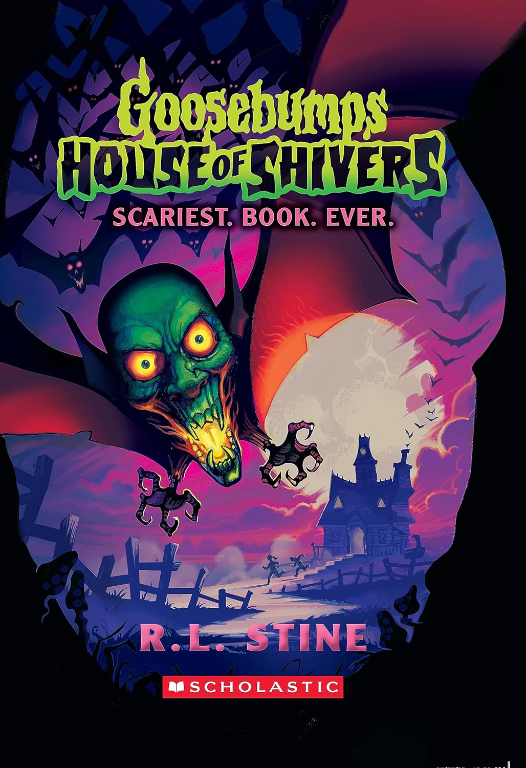 Scholastic Goosebumps House of Shivers #1: Scariest. Book. Ever. Hardcover