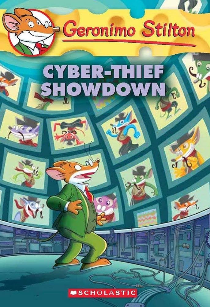 Geronimo Stilton #68: Cyber-Thief Showdown (PB) cover image