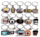 Coffee Keychain, Espresso Lover Chocolate Decorative Accessories