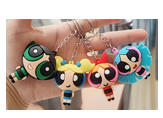 Men'S Novelty Key Chains, Powergirls Theme Additions