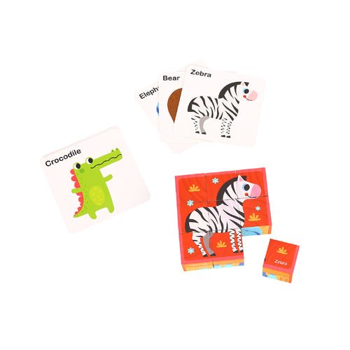 Animal Block Puzzle - littlepuffinEDUCATIONAL TOYSLITTLE PUFFIN PUBLISHING HOUSEAnimal Block Puzzle