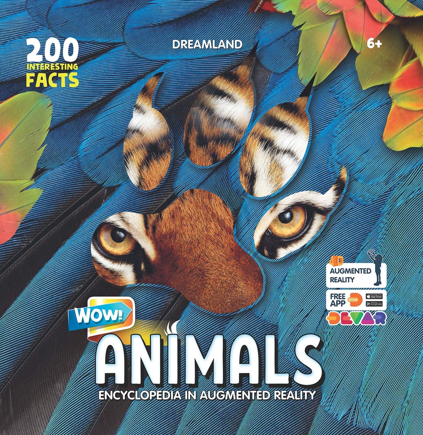 Animals - Wow Encyclopedia in Augmented Reality - littlepuffinChildren's Non - FictionDream LandBook Cover: Animals - Wow Encyclopedia in Augmented Reality