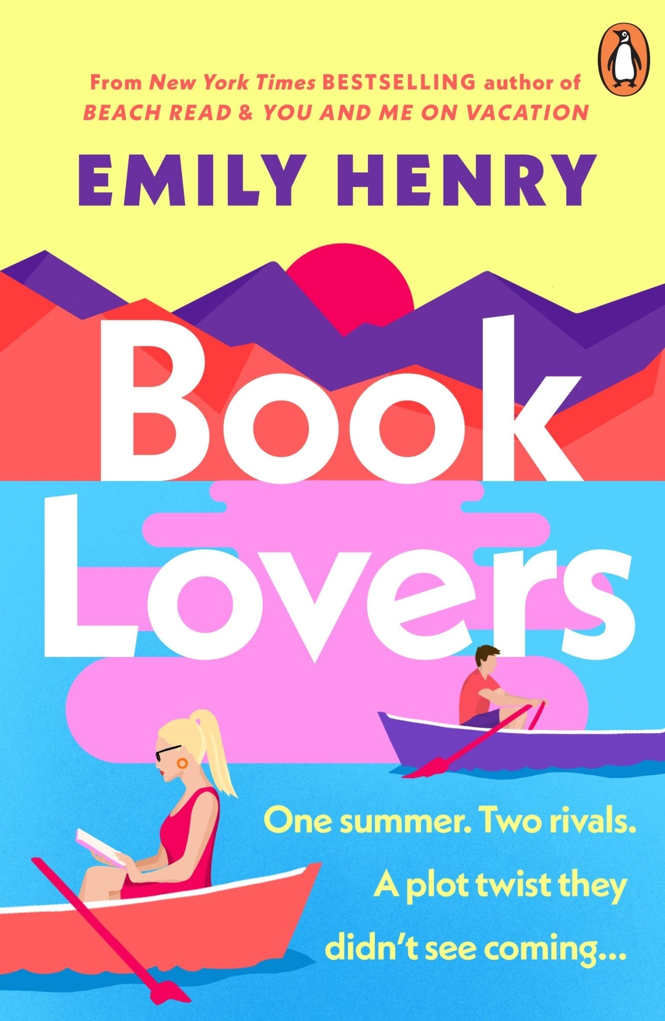 Book Lovers: The Sunday Times bestselling enemies to lovers, laugh - out - loud romcom - a perfect summer holiday read - littlepuffinFiction, Contemporary Romance, Adult FictionpenBook Cover: Book Lovers