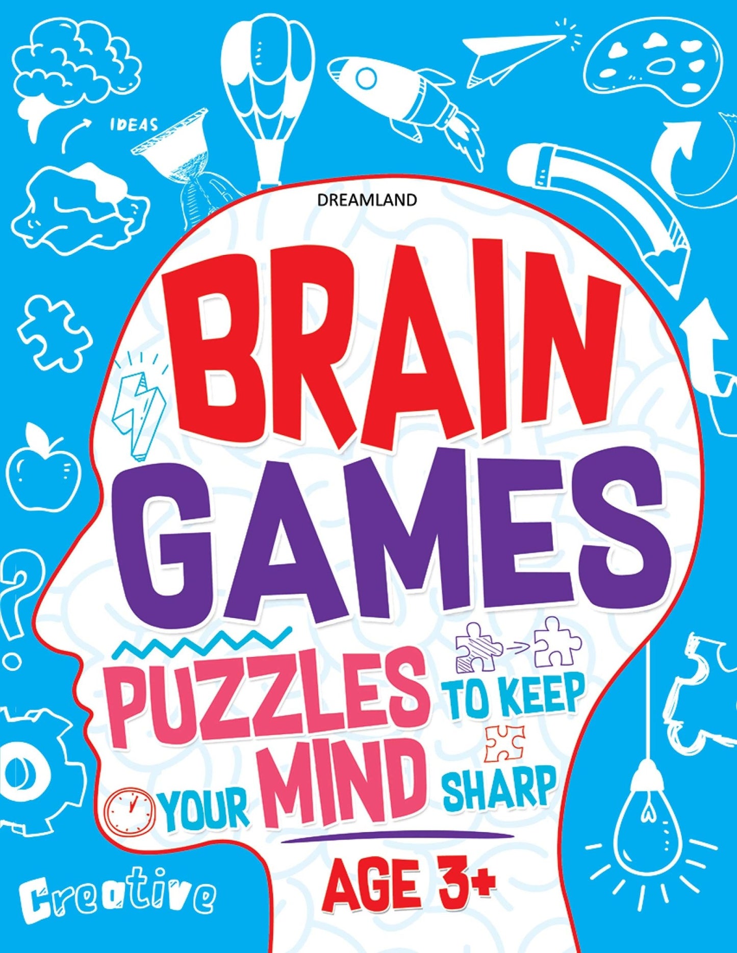 Brain Games Age 3+ - littlepuffinChildren's Non - Fiction, Activity Books, Brain GamesDream LandBook Cover: Brain Games Age 3+