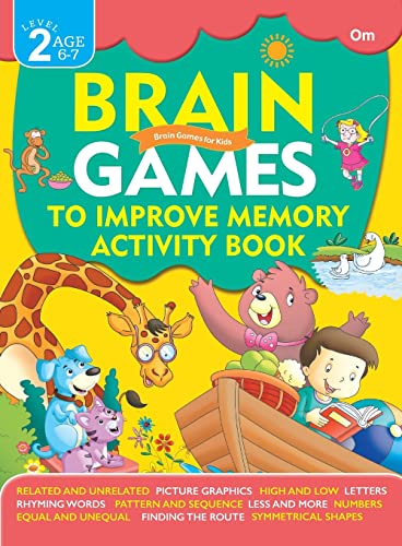 Brain Games to Improve Memory Activity Book - littlepuffinChildren's Non - Fiction, Educational BooksOm Books InternationalBook Cover: Brain Games to Improve Memory Activity Book