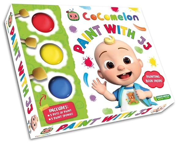 CoComelon: Paint with JJ - littlepuffinChildren's Colouring BooksIgloo BooksCoComelon: Paint with JJ