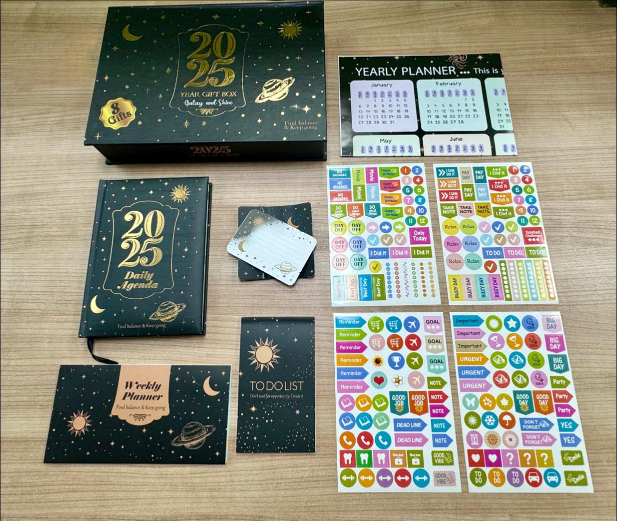 Cosmic Set 2025 Agenda Planner - littlepuffin2025 AgendaLITTLE PUFFIN PUBLISHING HOUSECosmic Set 2025 Agenda Planner