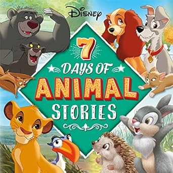 Disney: 7 Days of Animal Stories (Collection of Illustrated Tales) - littlepuffinChildren's FictionIgloo BooksBook Cover: Disney 7 Days of Animal Stories