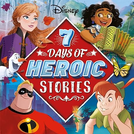 Disney: 7 Days of Heroic Stories (Collection of Illustrated Tales) - littlepuffinChildren's FictionIgloo BooksBook Cover: Disney 7 Days of Heroic Stories