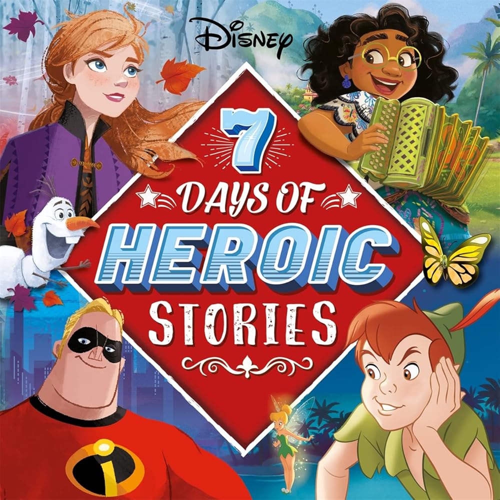 Disney: 7 Days of Heroic Stories (Collection of Illustrated Tales) - littlepuffinChildren's FictionIgloo BooksDisney: 7 Days of Heroic Stories (Collection of Illustrated Tales) cover image