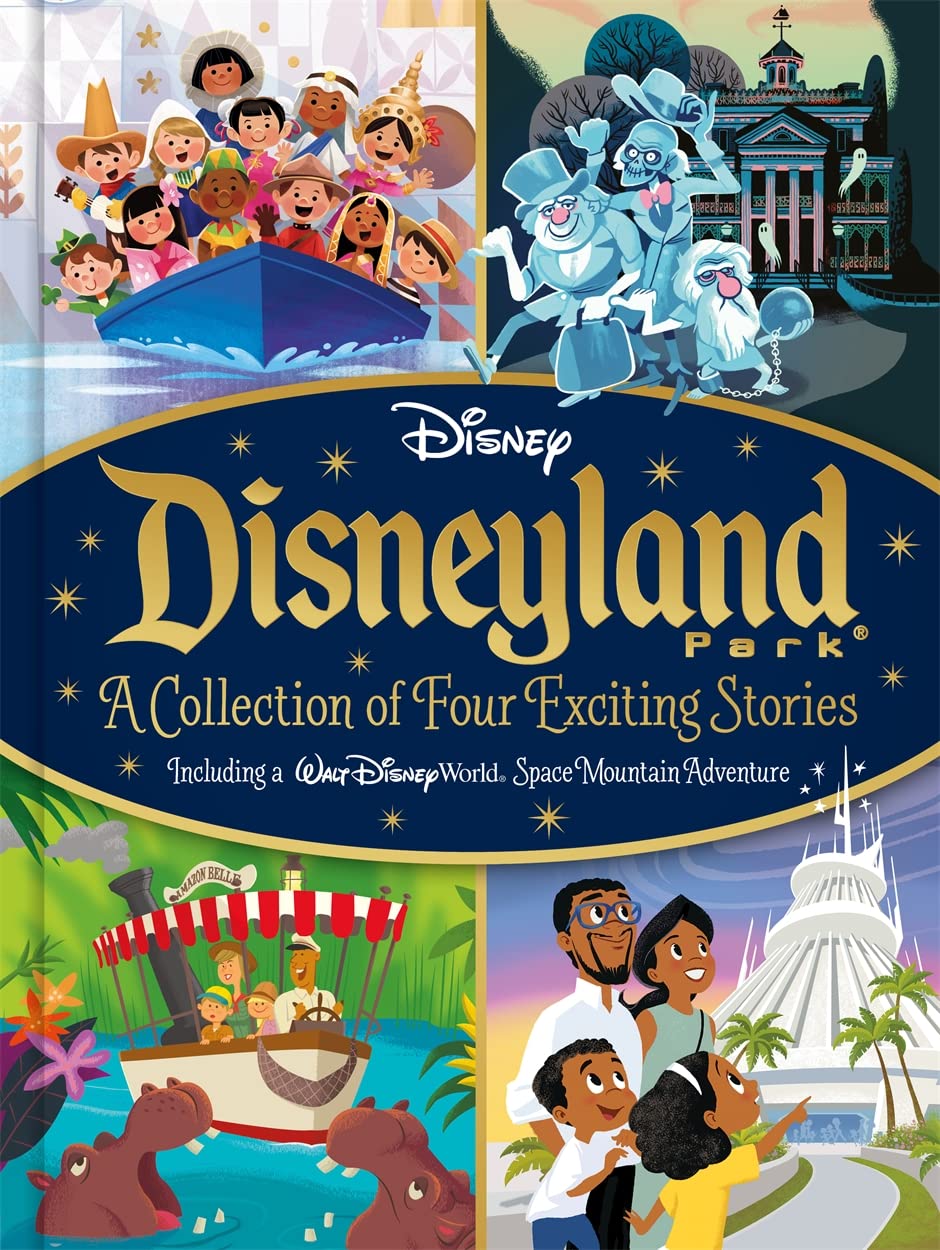Disney: Disneyland Park A Collection of Four Exciting Stories (Bedtime Stories) Hardcover – April 21, 2022 - littlepuffinChildren's Fiction, Animals, Humor, Middle Grade, Graphic Novels, Chapter Books, FictionIgloo BooksBook Cover: 4 Disneyland Park Bedtime Stories