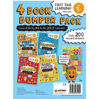 First Time Learning: Preschool Age 3+ - littlepuffinNon - FictionIgloo BooksFirst Time Learning Set for 3+