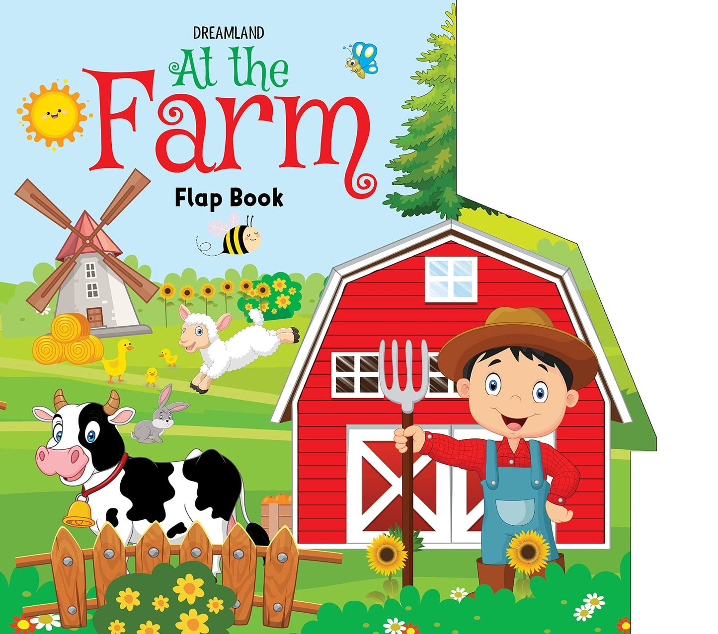 Flap Book - At the Farm - littlepuffinChildren's Non - Fiction, Interactive Books, Activity BooksDream LandBook Cover: Flip Book - At The Farm