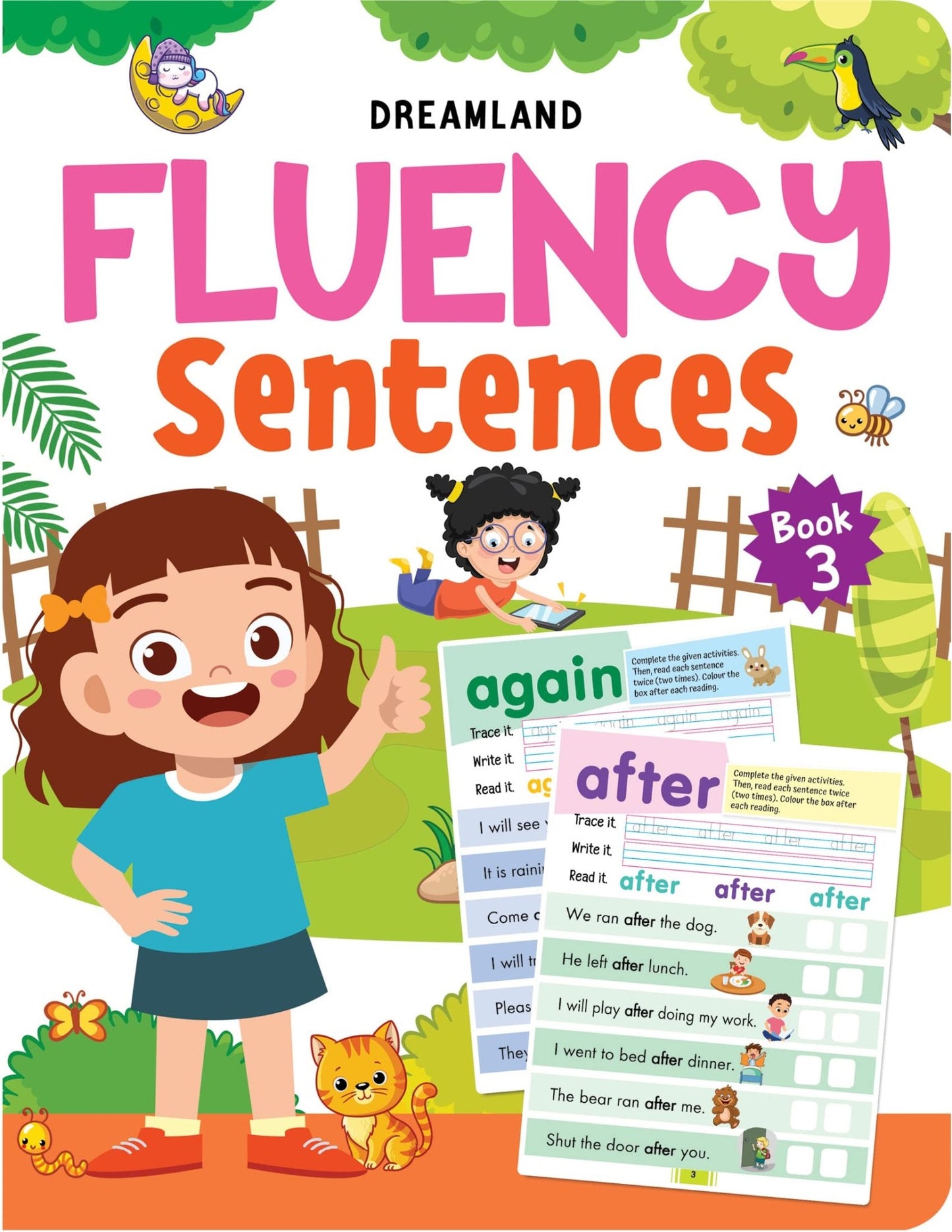 Fluency Sentences - 3 - littlepuffinChildren's Non - Fiction, Activity BooksDream LandBook Cover: Fluency Sentences - 3