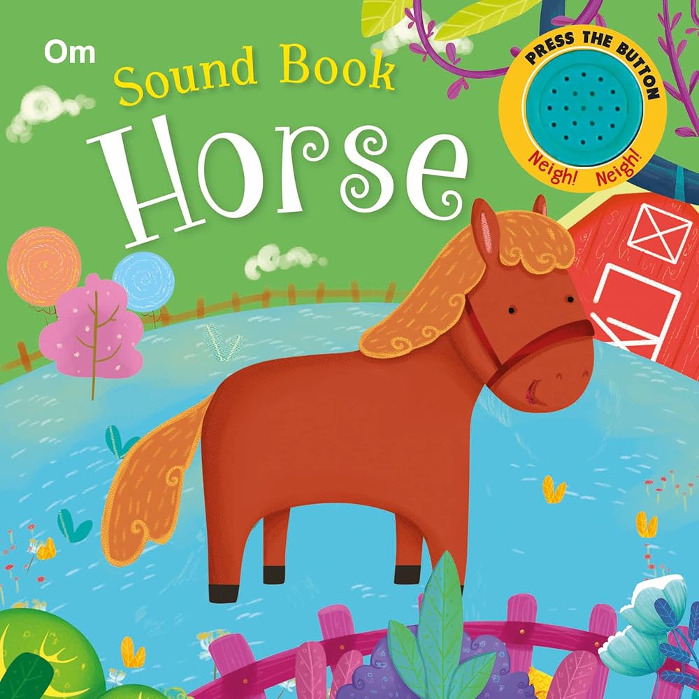 Horse: Om Sound Book - littlepuffinChildren's Fiction, Sound Books, Picture BooksOm Books InternationalHorse: Om Sound Book cover image