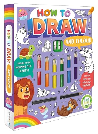 How to Draw and Colour - littlepuffinChildren's Colouring BooksIgloo BooksBook Cover: How to Draw and Colour