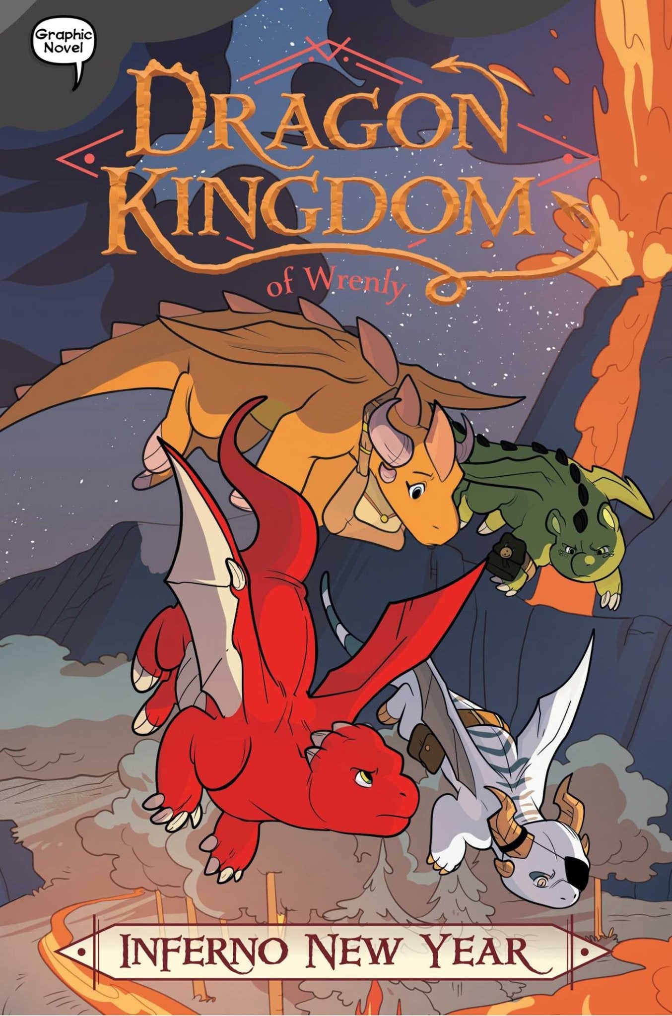 Inferno New Year (5) (Dragon Kingdom of Wrenly) - littlepuffinChildren's Fiction, Graphic NovelsSimon & Schuster Children's UKBook Cover: Dragon Kingdom #5 Inferno New Year