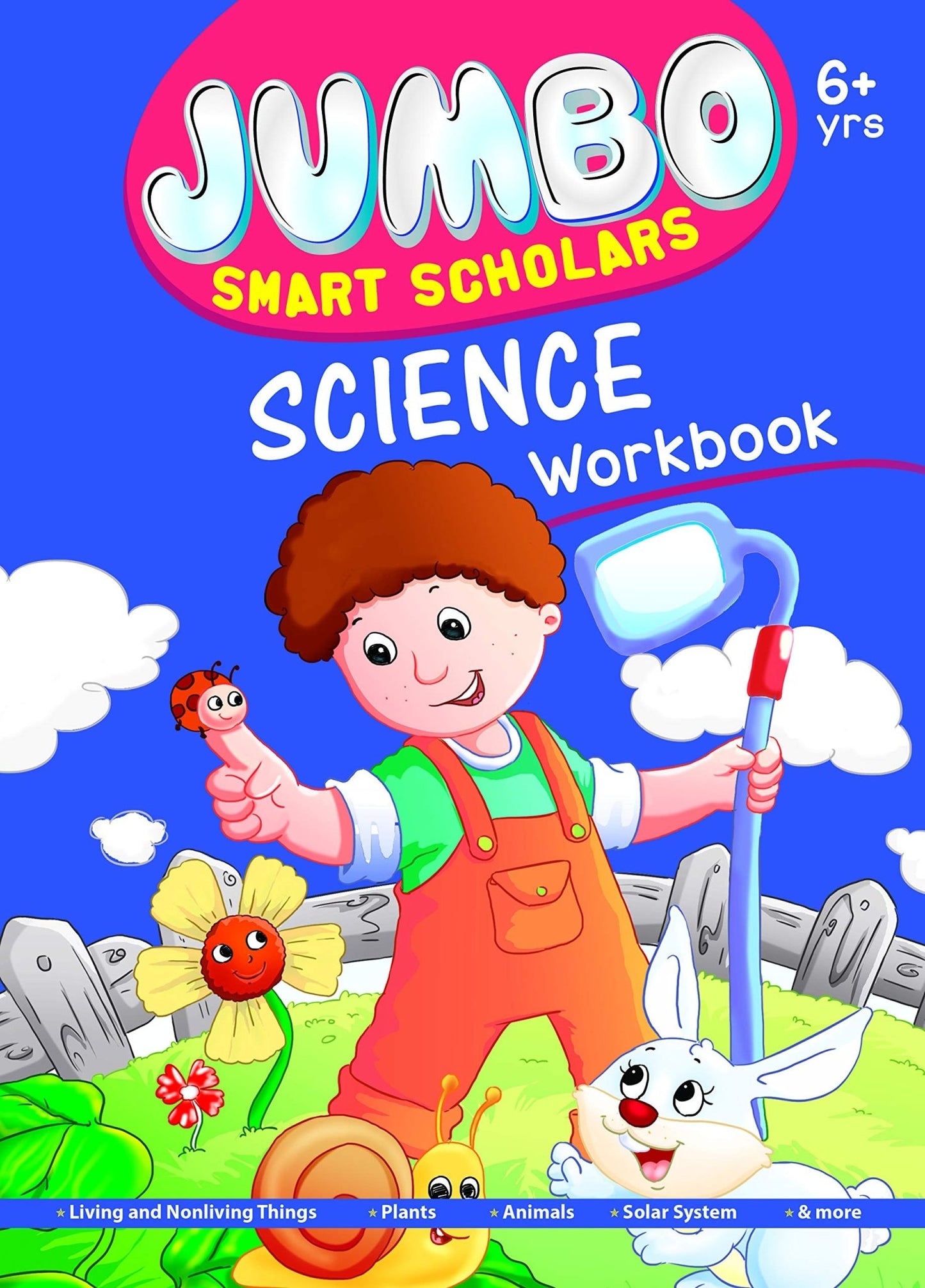 Jumbo Smart Scholars Science Workbook - littlepuffinChildren's Non - Fiction, Educational BooksOm Books InternationalBook Cover: Jumbo Smart Scholars Science Workbook
