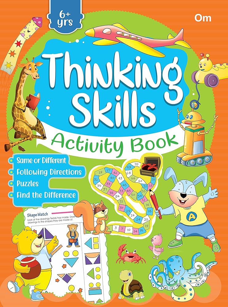 Jumbo Smart Scholars Thinking Skills Workbook - littlepuffinChildren's Non - Fiction, Educational BooksOm Books InternationalJumbo Smart Scholars Thinking Skills Workbook cover image