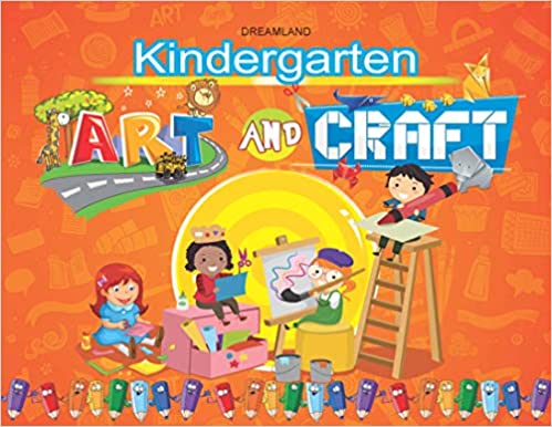 Kindergarten Art & Craft - littlepuffinChildren's Non - Fiction, Interactive Books, Activity BooksDream LandBook Cover: Kindergarten Art & Craft