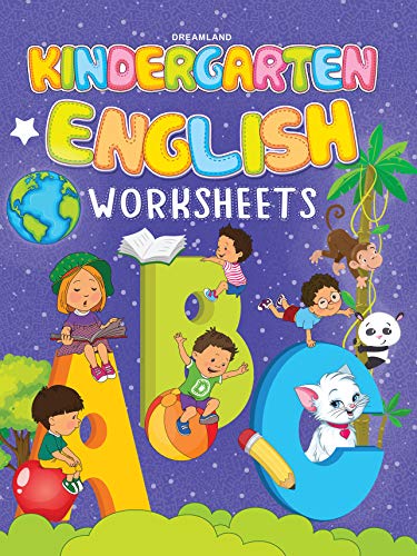 Kindergarten English Worksheets - littlepuffinChildren's Non - Fiction, Activity BooksDream LandBook Cover: Kindergarten English Worksheets