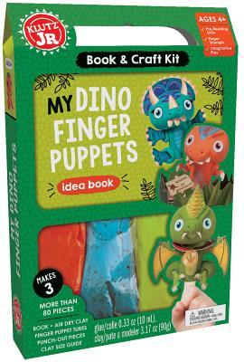 Klutz Jr My Dino Finger Puppet - littlepuffinChildren's Non - Fiction, Art WorkbookKlutzBook Cover: Klutz Jr My Dino Finger Puppet