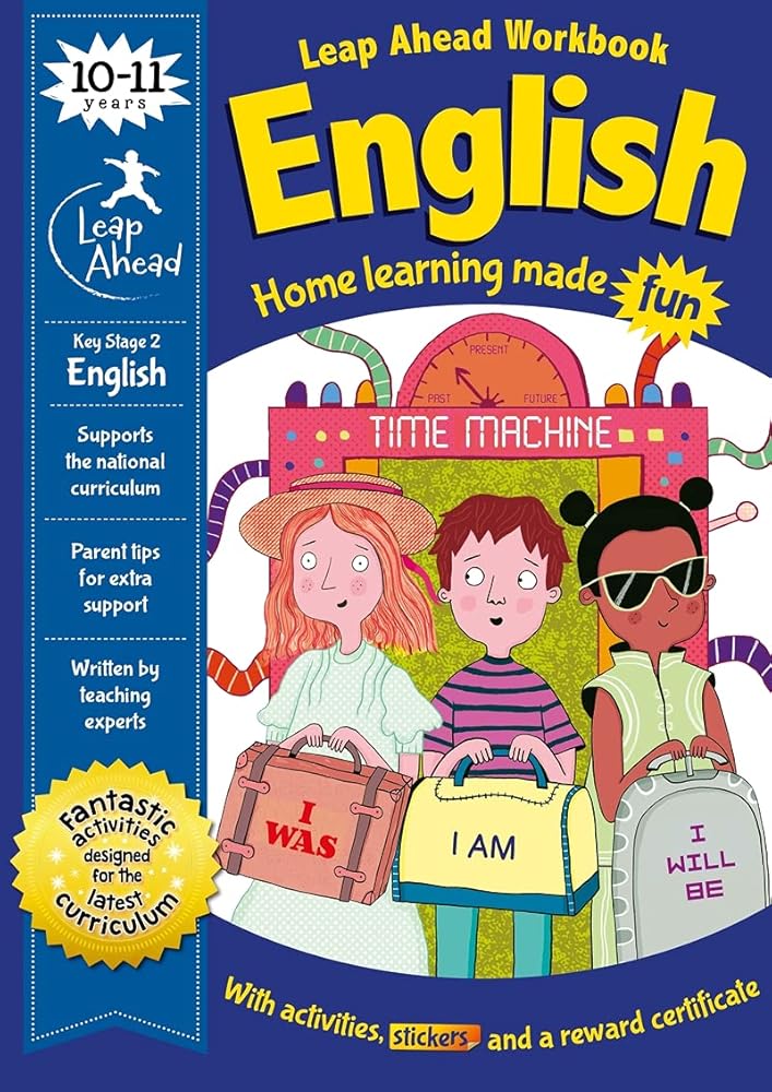 Leap Ahead: 10 - 11 Years English (Leap Ahead Workbook Expert) - littlepuffinChildren's Non - Fiction, Educational BooksIgloo BooksLeap Ahead: 10 - 11 Years English (Leap Ahead Workbook Expert) cover image