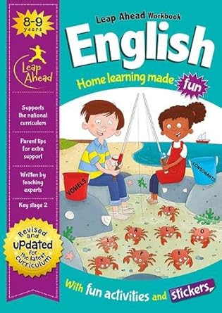 Leap Ahead Workbook: English 8 - 9 Years (Leap Ahead Workbook Expert) - littlepuffinChildren's Non - Fiction, Educational BooksIgloo BooksLeap Ahead Workbook: English 8 - 9 Years (Leap Ahead Workbook Expert) cover image