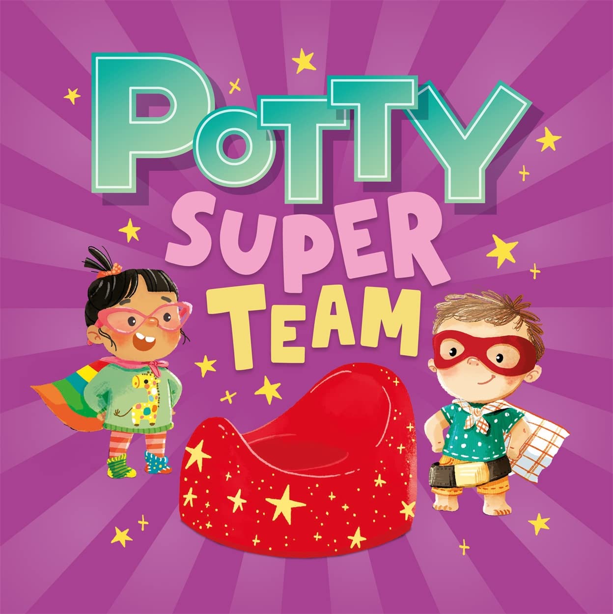 Potty Super Team (Potty Training for Toddlers) - littlepuffinChildren's FictionIgloo BooksBook Cover: Potty Super Team