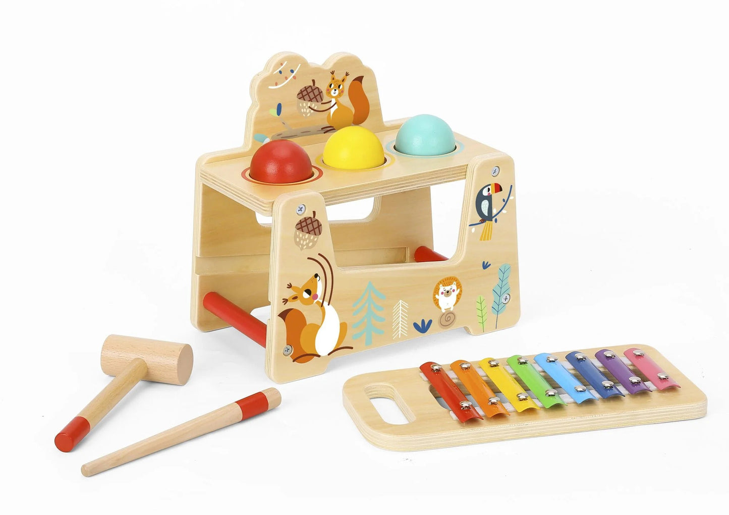 Pound & Tap Bench - littlepuffinEDUCATIONAL TOYSLITTLE PUFFIN PUBLISHING HOUSEPound & Tap Bench