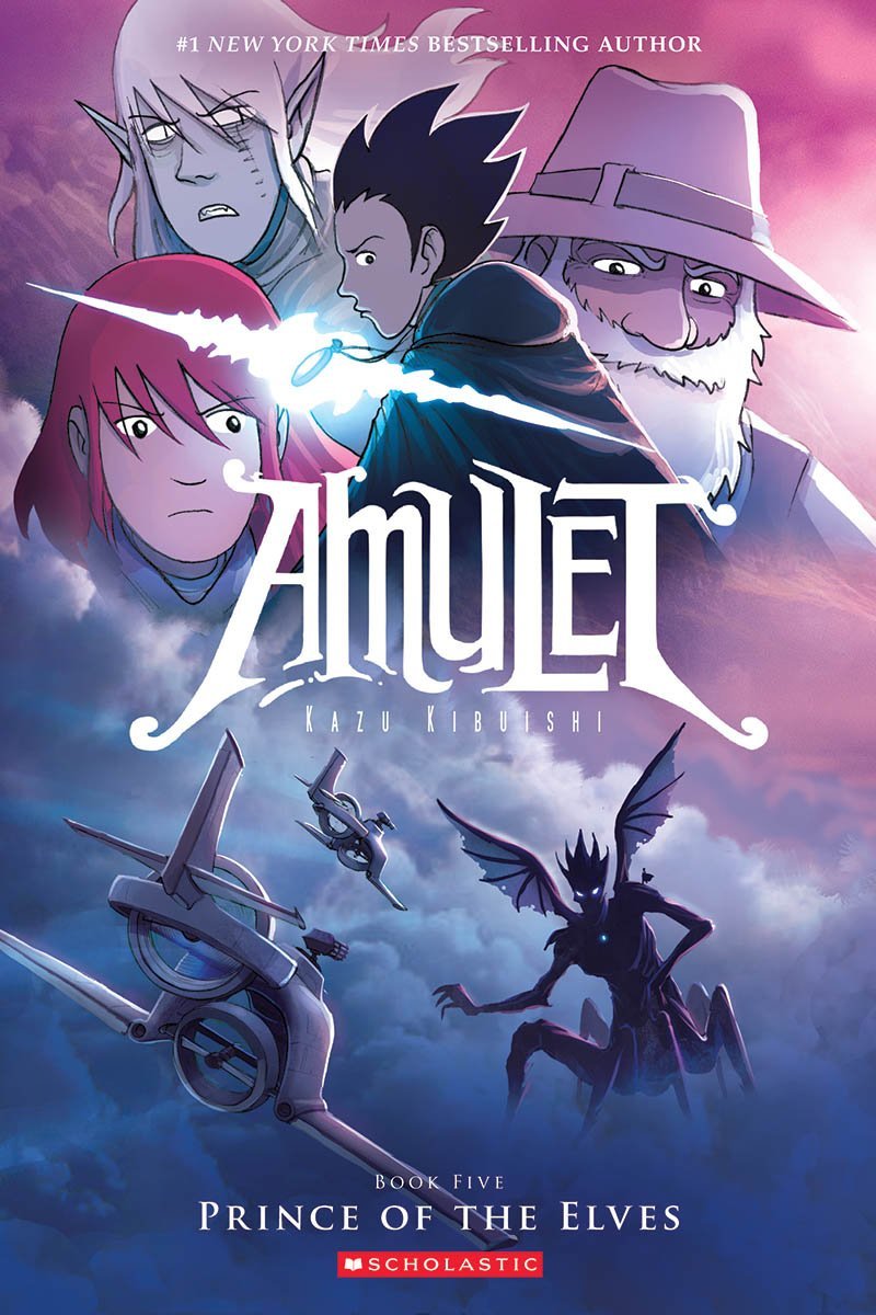 Prince of the Elves: A Graphic Novel (Amulet #5) Paperback - littlepuffinFantasy FictionscholasticBook Cover: Prince of the Elves