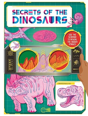 Secrets of the Dinosaurs (Includes Magic Coloured Lens) - littlepuffinChildren's Non - FictionIgloo BooksBook Cover: Secrets of the Dinosaurs