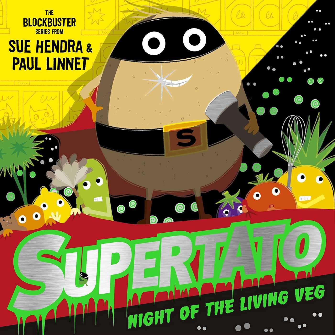 Supertato Night of the Living Veg: the perfect treat for Halloween! - littlepuffinChildren's FictionSIMON & SCHUSTERBook Cover: Night of the Living Veg