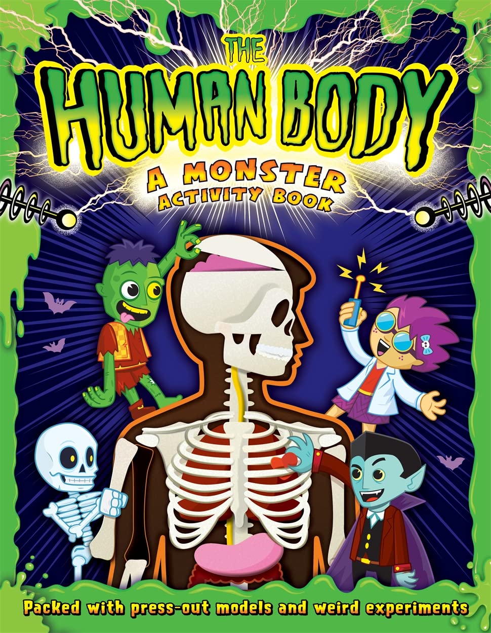 The Human Body (Sticker and Activity Book) - littlepuffinChildren's Non - FictionIgloo BooksBook Cover: The Human Body Sticker & Activities