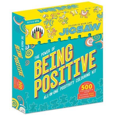 The Power of Being Positive: Colouring Book and Jigsaw - littlepuffinChildren's Colouring BooksIgloo BooksBox Set: The Power of Being Positive Colouring book and Jigsaw