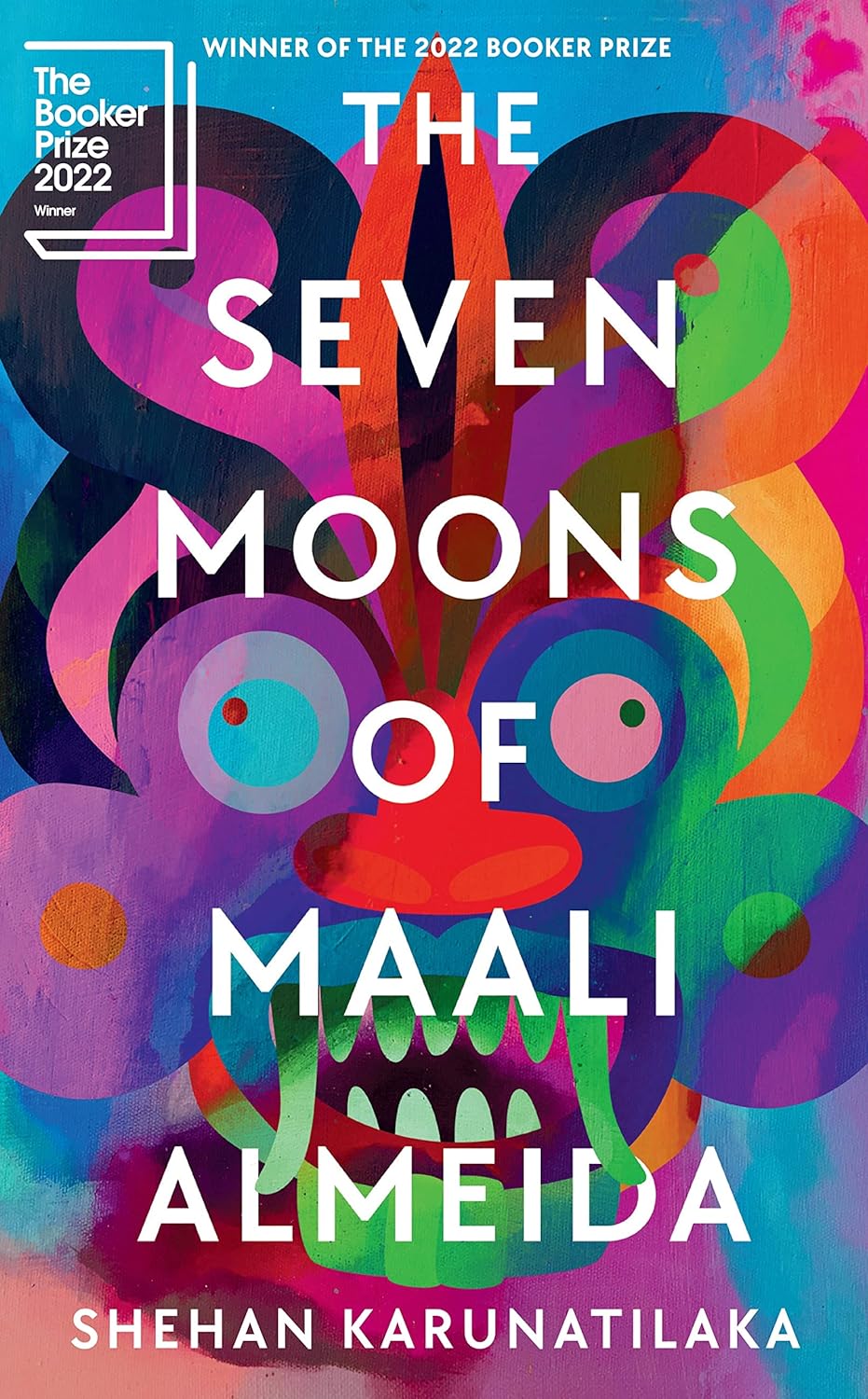 The Seven Moons of Maali Almeida - littlepuffinFictionProfile booksBook Cover: The Seven Moons Maali Almeida