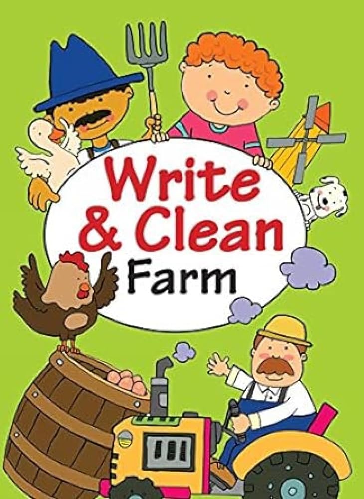 Write Clean Farm - littlepuffinChildren's Non - Fiction, Educational BooksOm Books InternationalWrite Clean Farm cover image