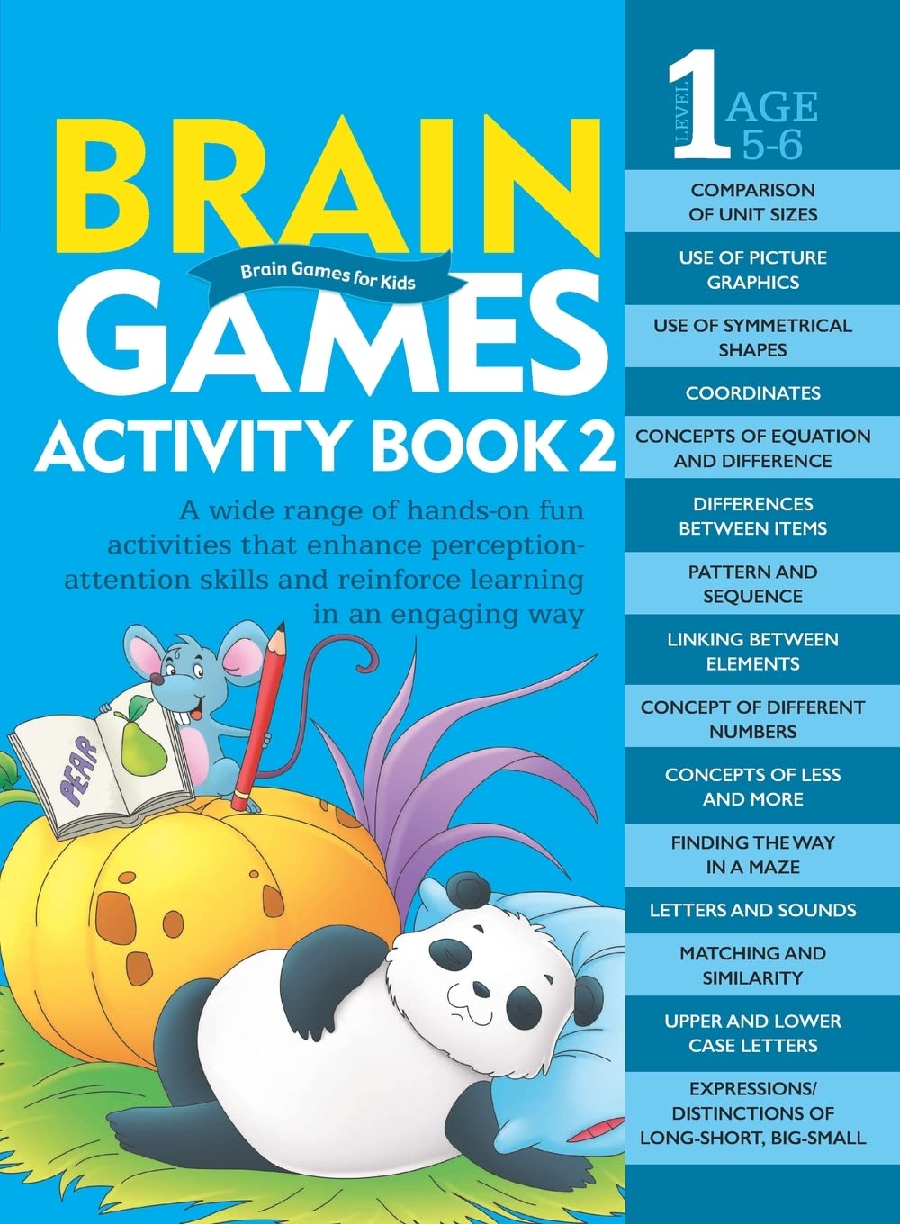 Brain Games Activity Book 2: Level 1 Age: 5-6