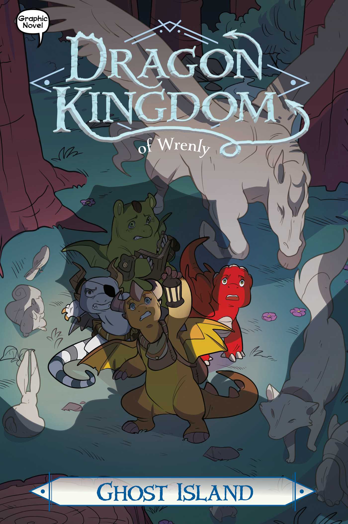 Dragon Kingdom of Wrenly #4: Ghost Island -Paperback