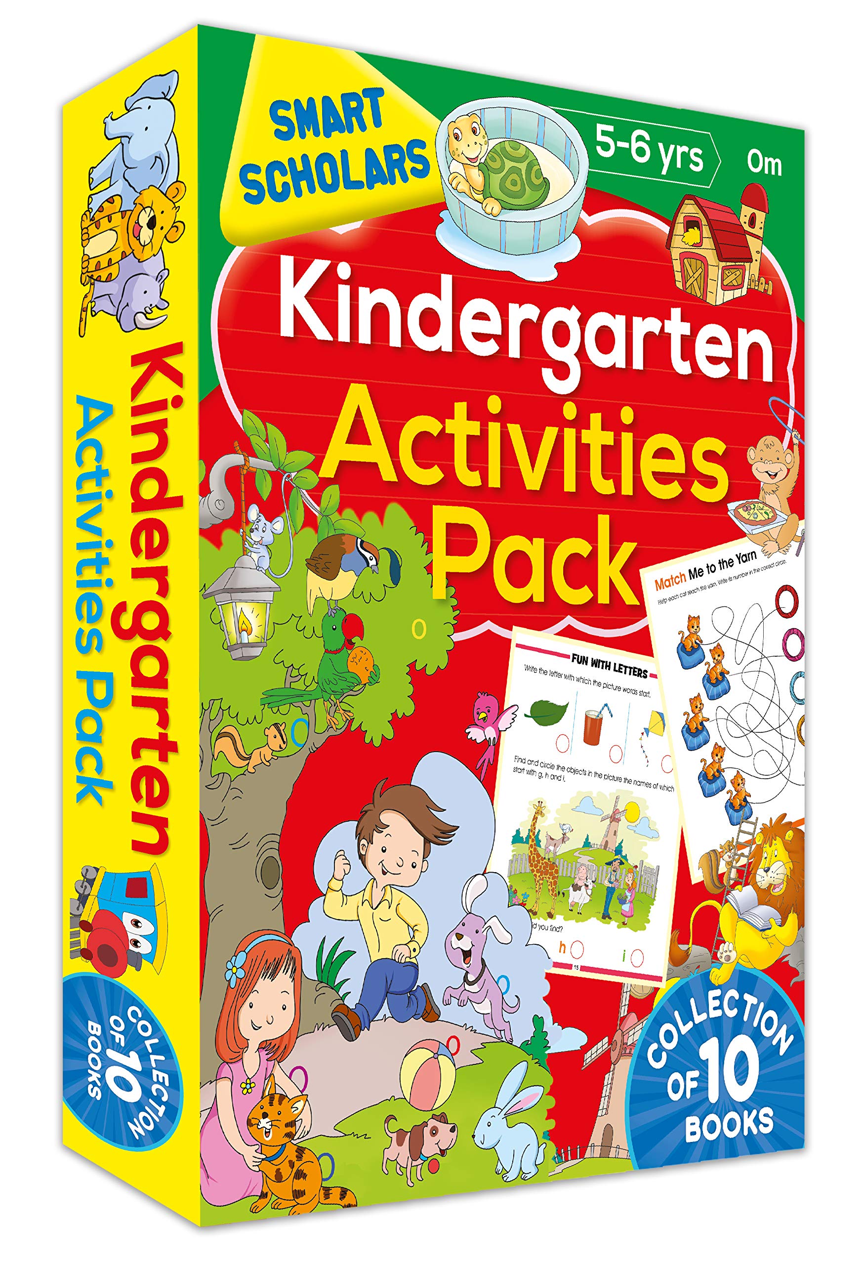 Kindergarten Activities Pack (Collection of 10 books)