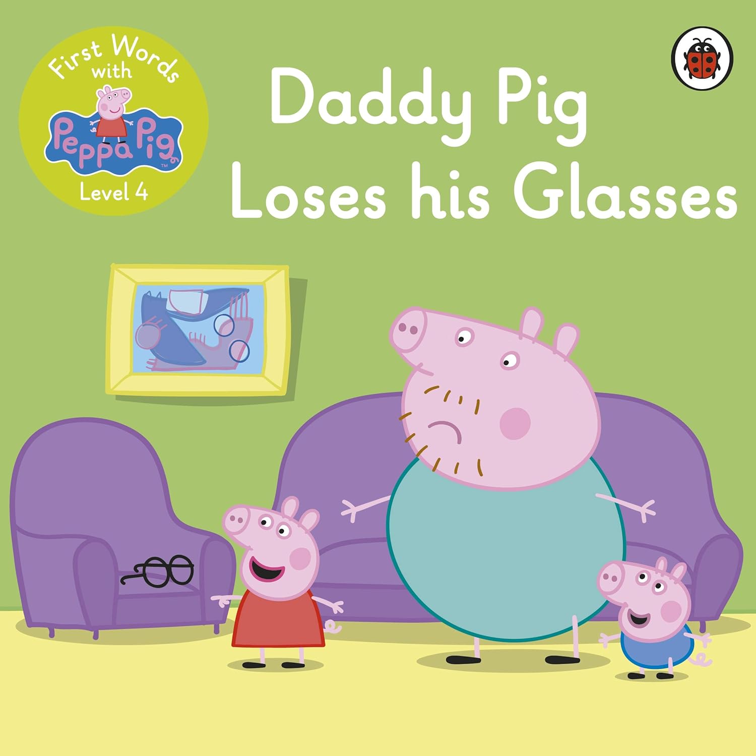 Peppa pig level 4: Daddy pig loses his glasses story book