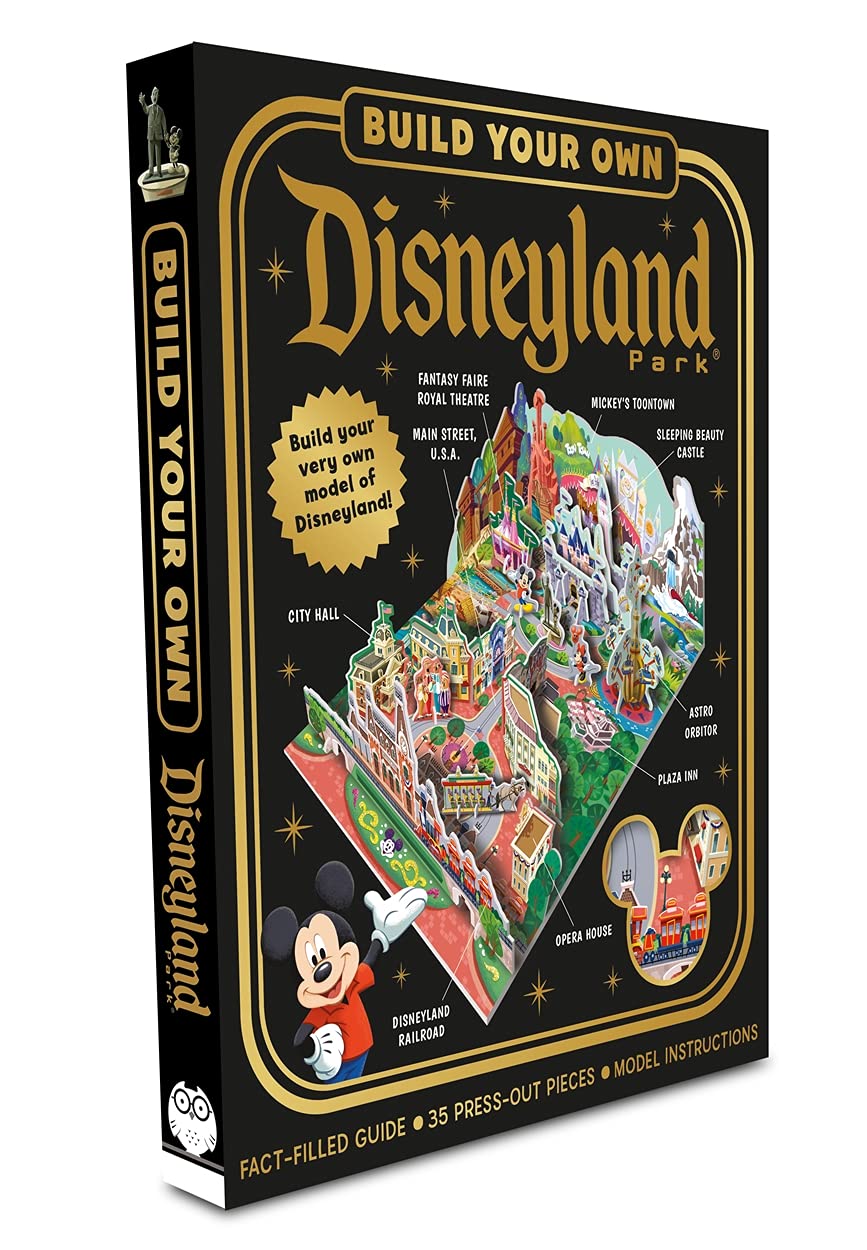 Disney: Build Your Own Disneyland Park (Press-Out 3D Model Activity Kit) Board book – September 21, 2021