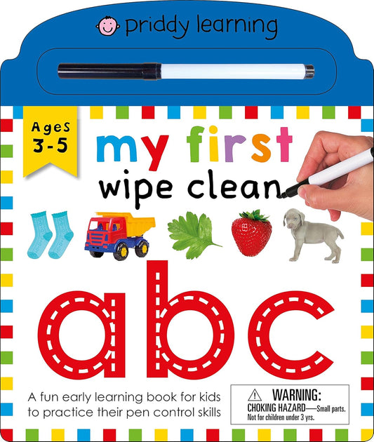 My First Wipe Clean: ABC: A fun early learning book for kids to practice their pen control skills