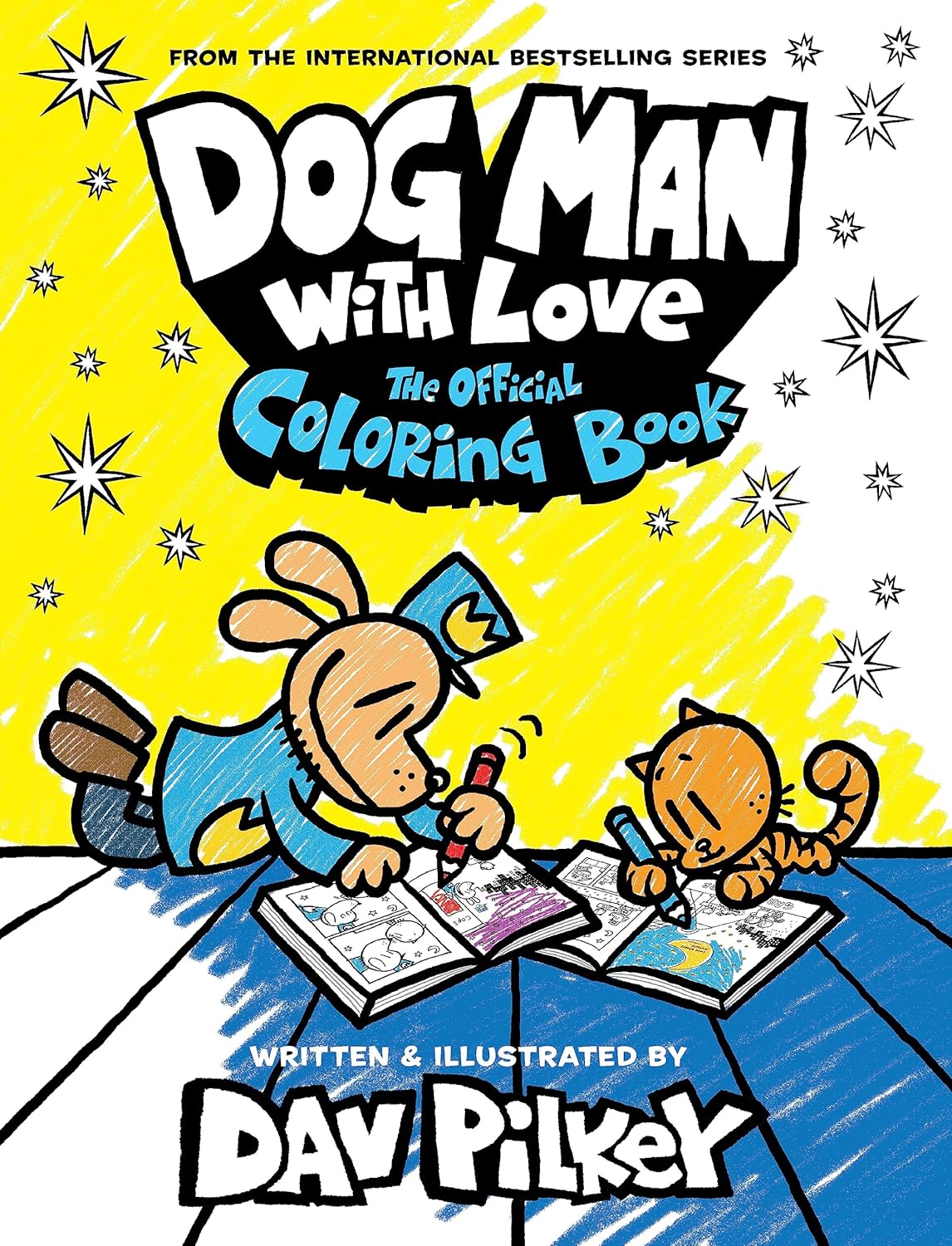 Dog Man with Love: The Official Coloring Book Paperback