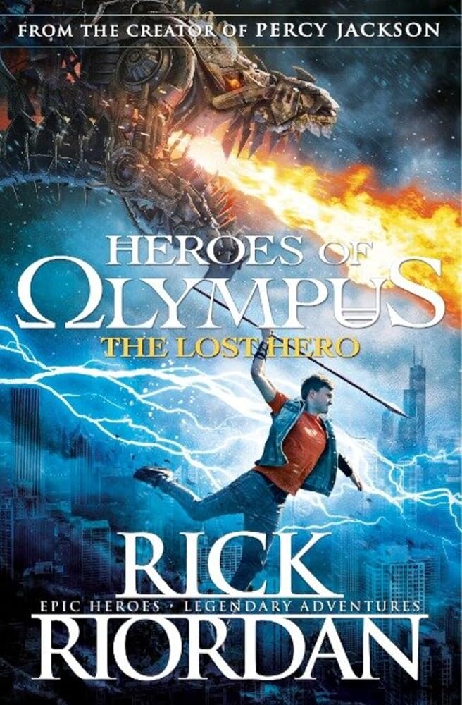 The Lost Hero (Heroes of Olympus, #1) cover image