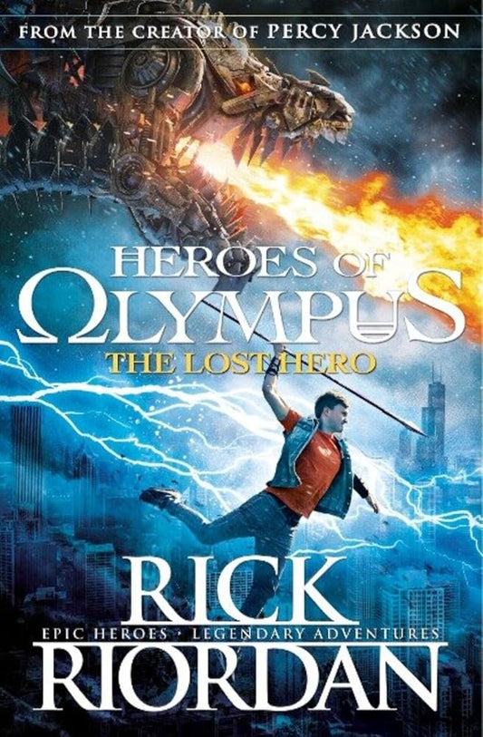 The Lost Hero (Heroes of Olympus, #1) cover image