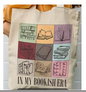 A Tote Bag Designed for Book Lovers - a Rectangular Shoulder Bag with a Crossbody Strap