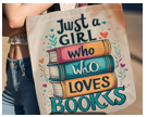 Book Pattern Tote Bag Fashion Handbag - Spacious And Comfortable Women'S Bag